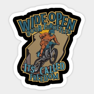 Dirt bike Sticker